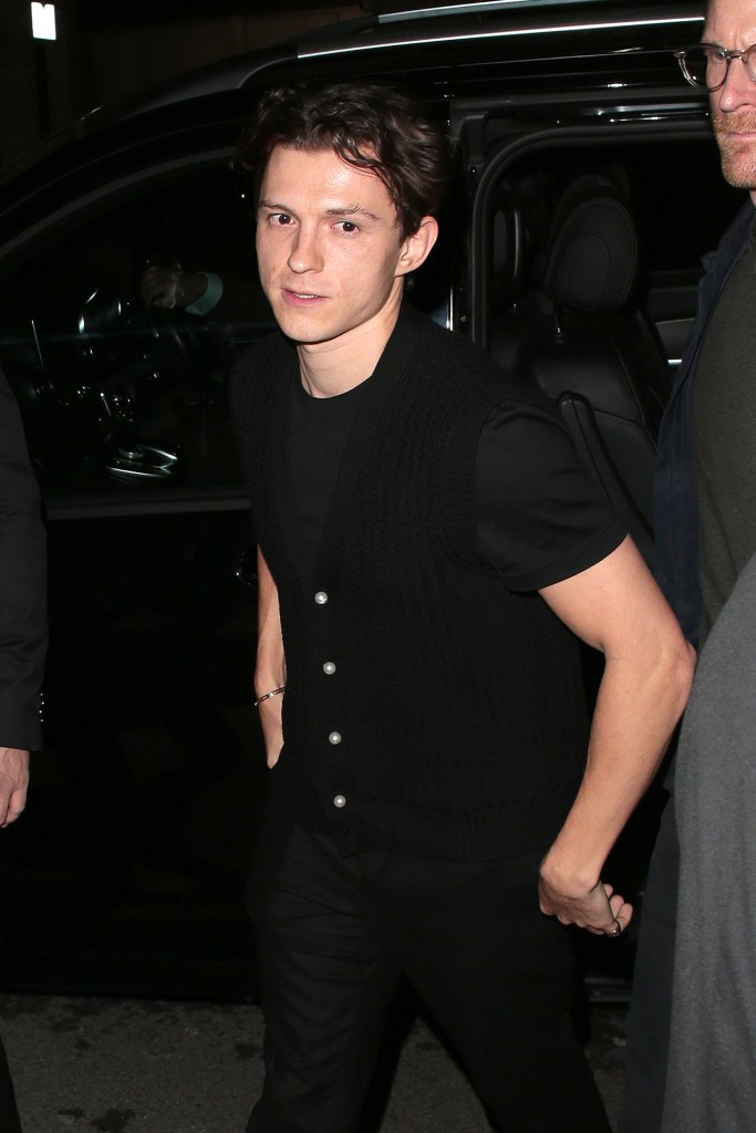 Tom Holland Supports Zendaya at ‘Dune: Part 2' Premiere Party: Photos