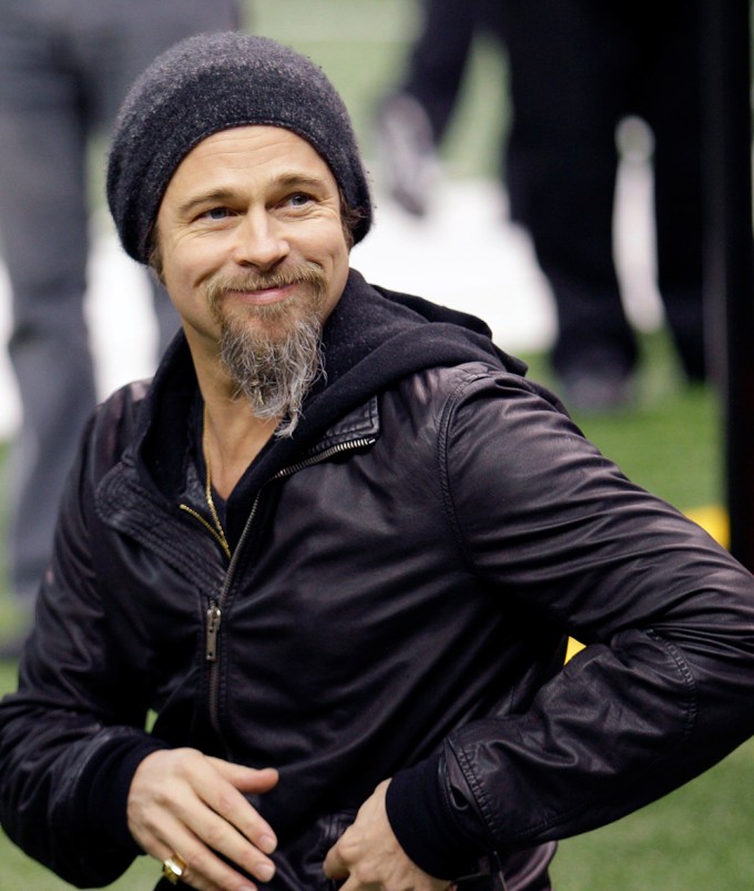 Celebrity Kansas City Chiefs Fans: Photos of Brad Pitt & More