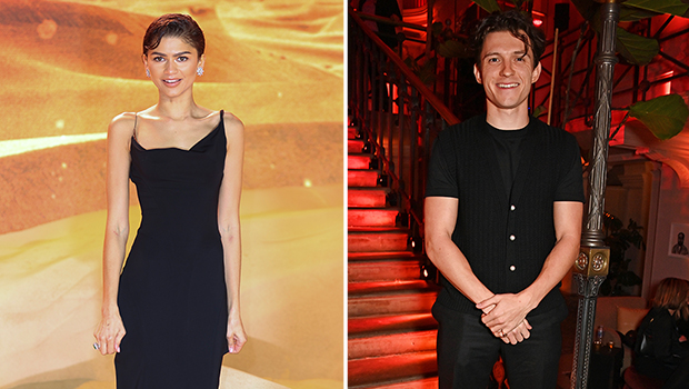 Tom Holland Supports Zendaya at ‘Dune: Part 2' Premiere Party: Photos