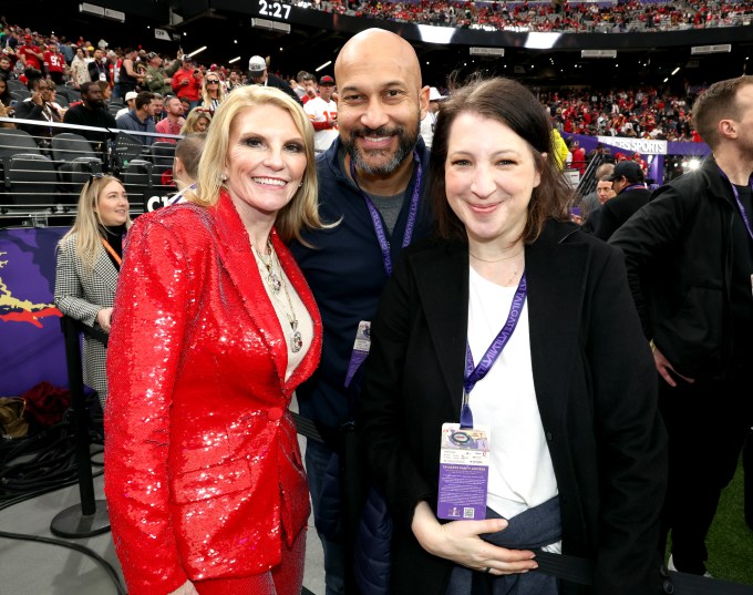 Celebrities at Super Bowl LVIII in Las Vegas: Photos