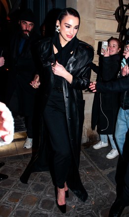 Dua Lipa and Callum Turner Hold Hands at BAFTAs After-Party: Photos