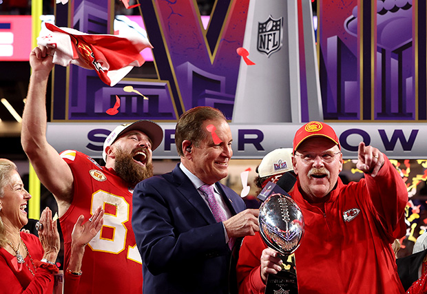 Andy Reid Talks Travis Kelce Yelling at Him During Super Bowl