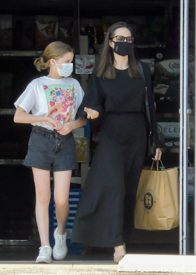 Angelina Jolie & Her Kids: Photos of Them on Fun Outings