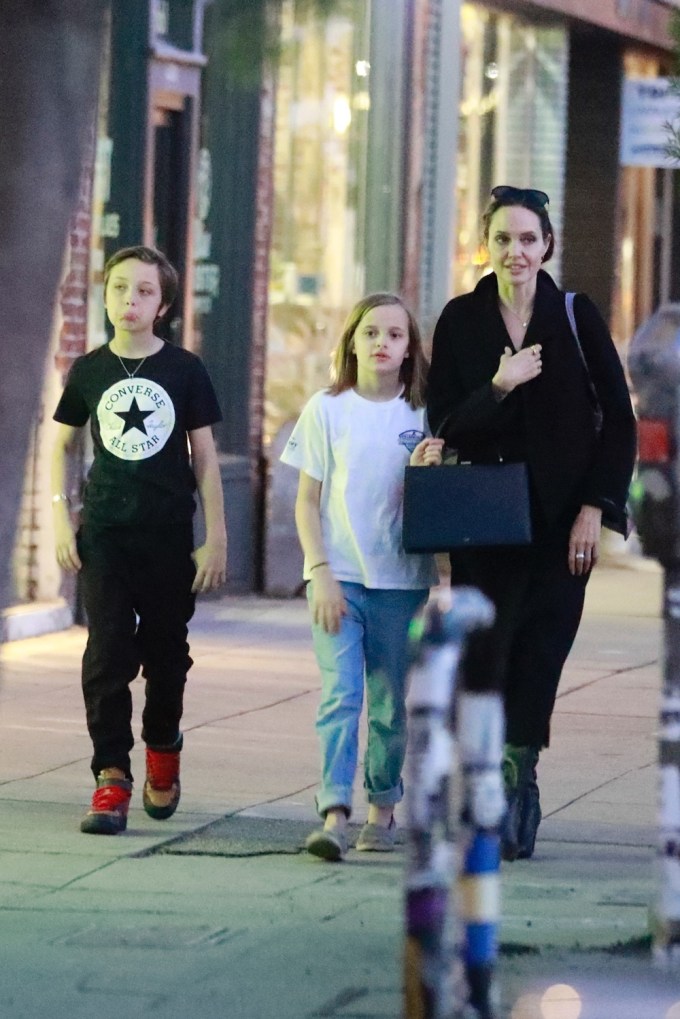 Angelina Jolie & Her Kids: Photos of Them on Fun Outings