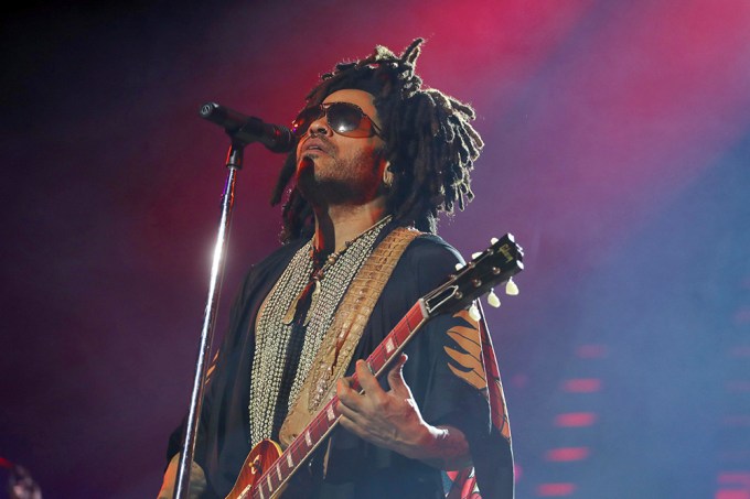 Lenny Kravitz Photos: See The Hot Rock Star Out & Performing