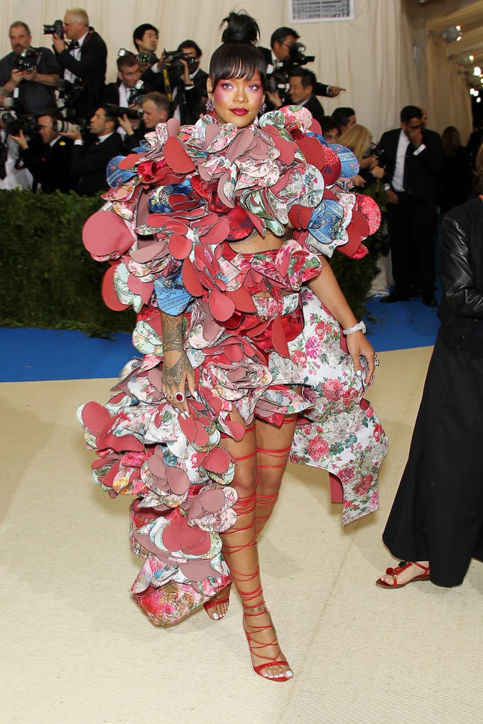 Rihanna’s Met Gala Looks Through the Years: Photos