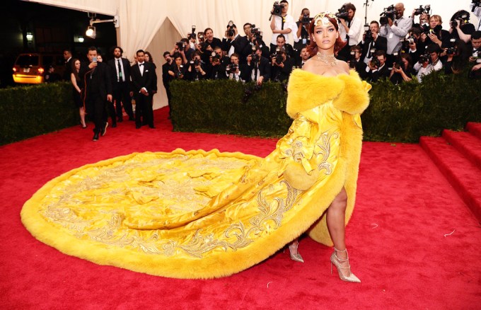 Rihanna’s Met Gala Looks Through the Years: Photos