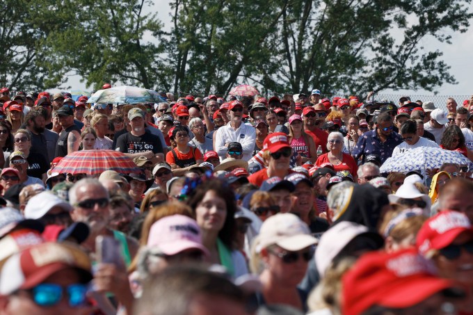 Photos From Donald Trump Rally Where Shots Were Fired