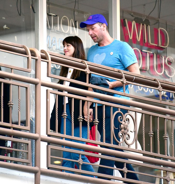 Dakota Johnson & Chris Martin — Photos