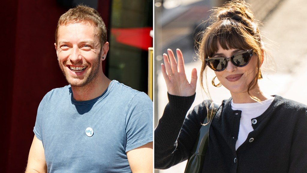 Dakota Johnson & Chris Martin — Photos