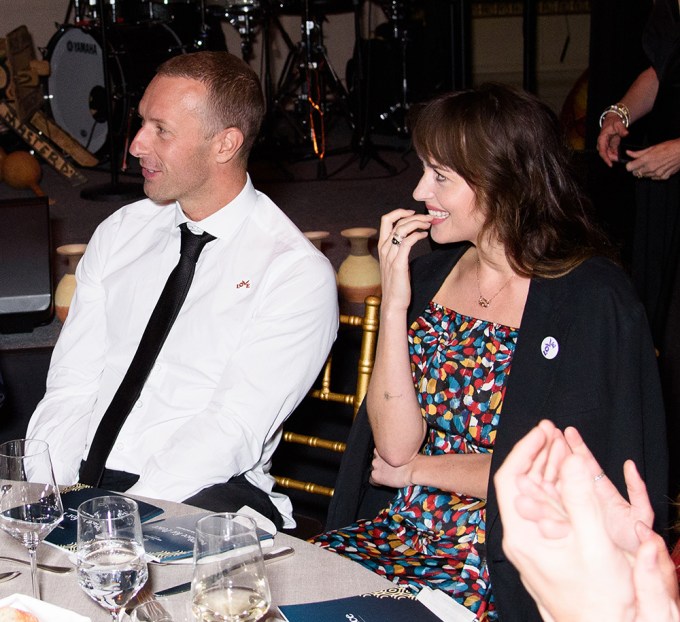 Dakota Johnson & Chris Martin — Photos