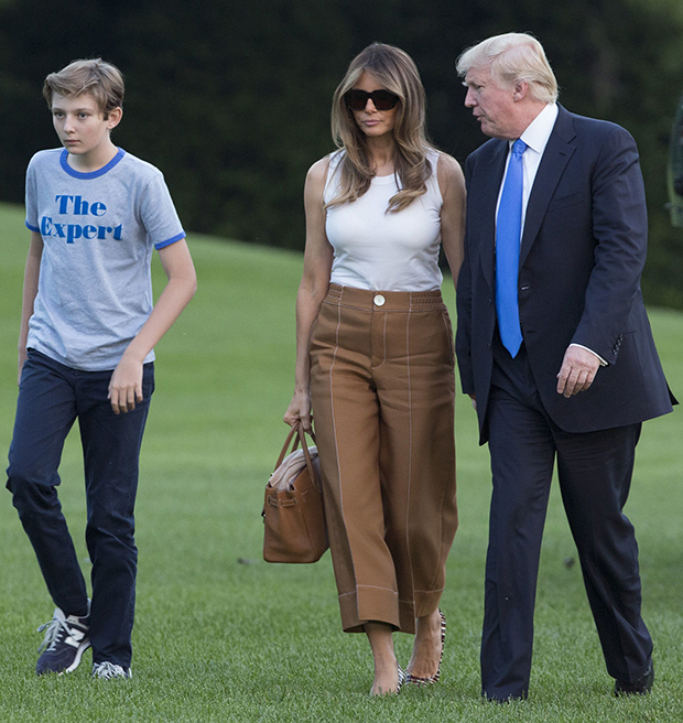 Barron Trump — Photos Of Donald & Melania’s Son