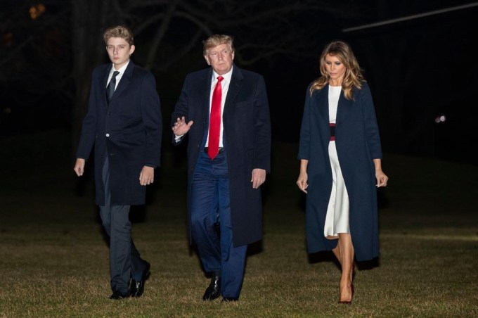 Barron Trump — Photos Of Donald & Melania’s Son