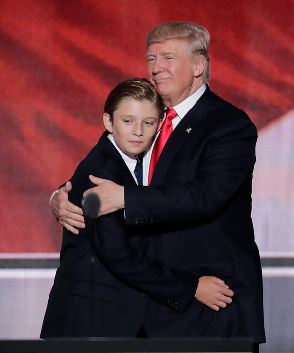 Barron Trump — Photos Of Donald & Melania’s Son