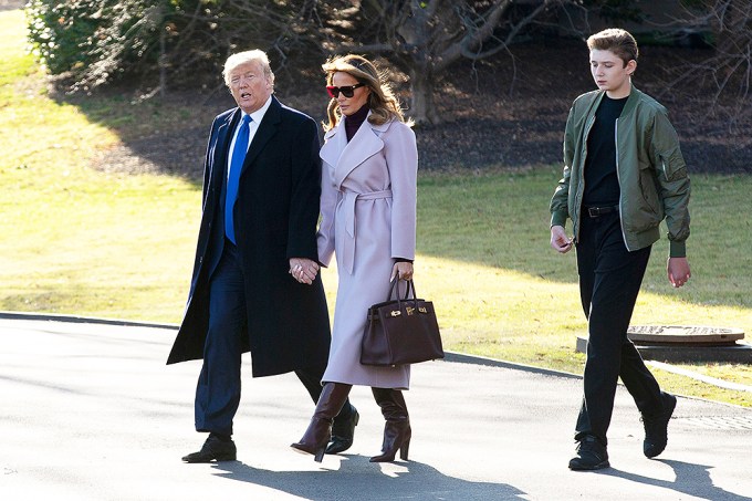 Barron Trump — Photos Of Donald & Melania’s Son