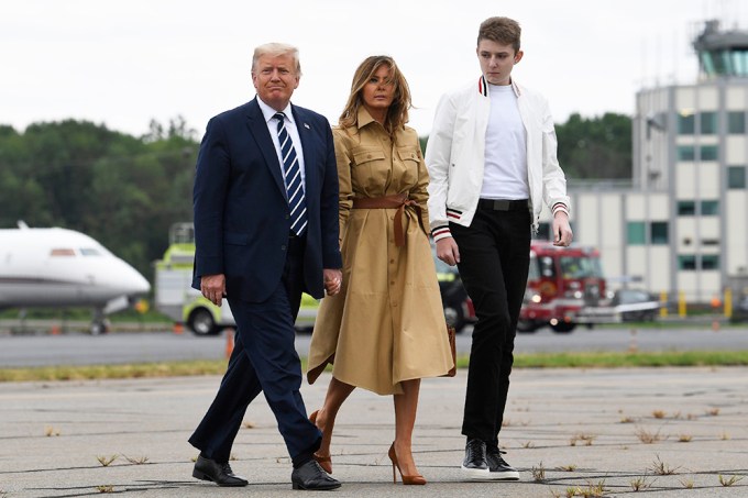 Barron Trump — Photos Of Donald & Melania’s Son