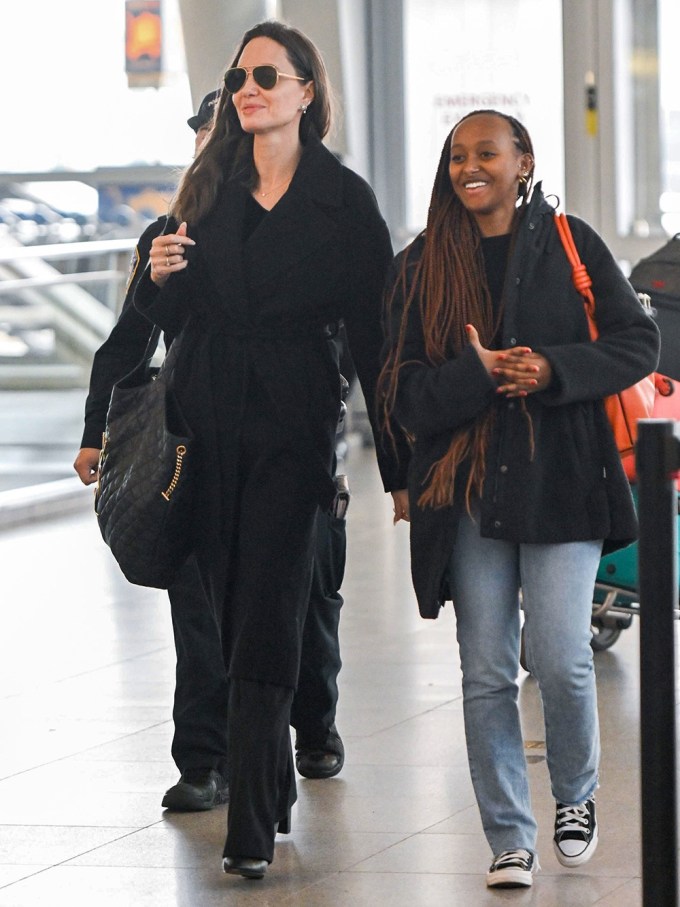 Angelina Jolie & Her Kids: Photos of Them on Fun Outings