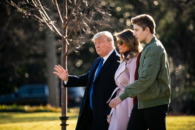 Barron Trump — Photos Of Donald & Melania’s Son