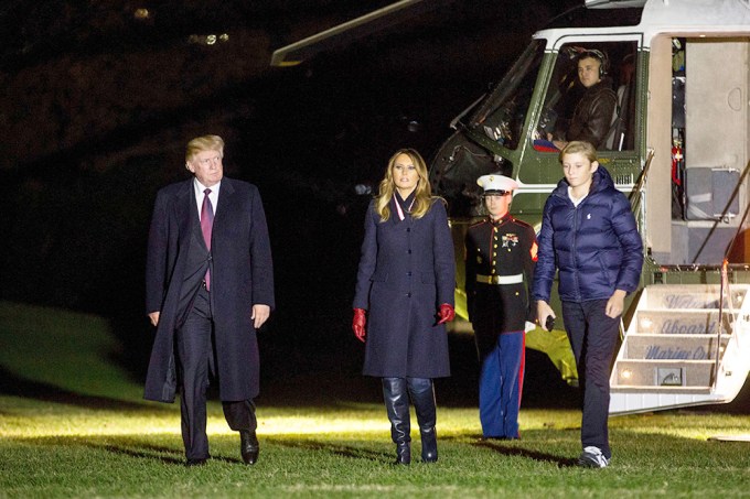 Barron Trump — Photos Of Donald & Melania’s Son