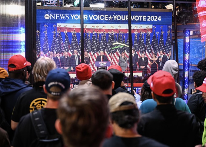 Trump & Harris NYC Supporters’ Protests & Parties Post-Election: Pics