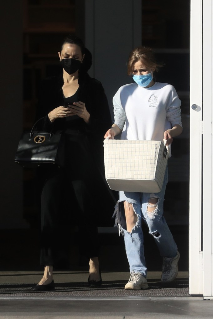 Angelina Jolie & Her Kids: Photos of Them on Fun Outings