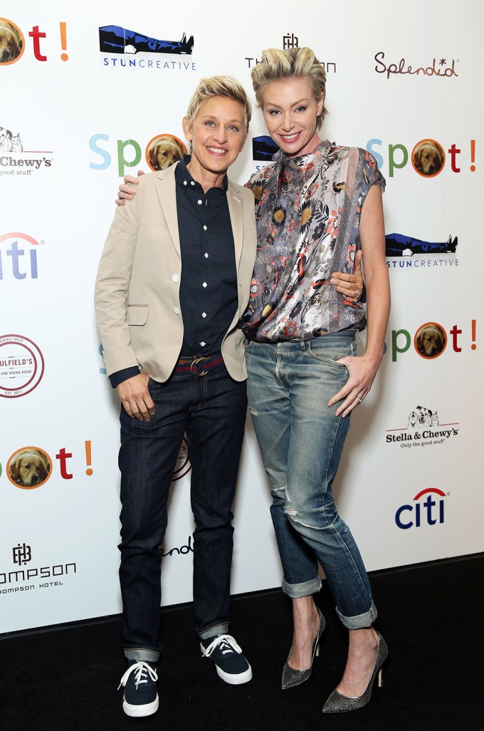 Ellen DeGeneres and Portia de Rossi: Photos