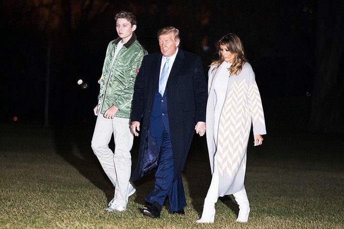 Barron Trump — Photos Of Donald & Melania’s Son