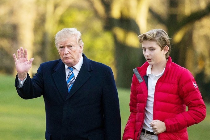 Barron Trump — Photos Of Donald & Melania’s Son