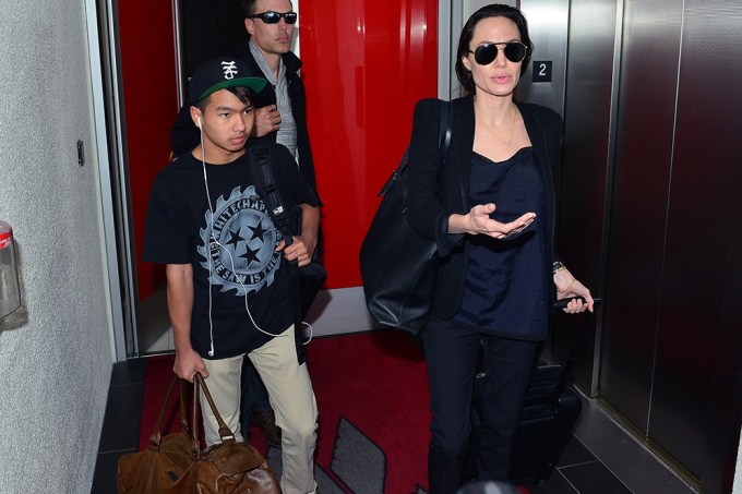 Maddox & Angelina Jolie: Photos of the Mother-Son Duo