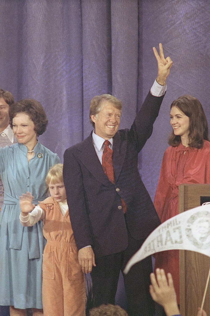 President Jimmy Carter & Family: Photos With His Wife & Kids