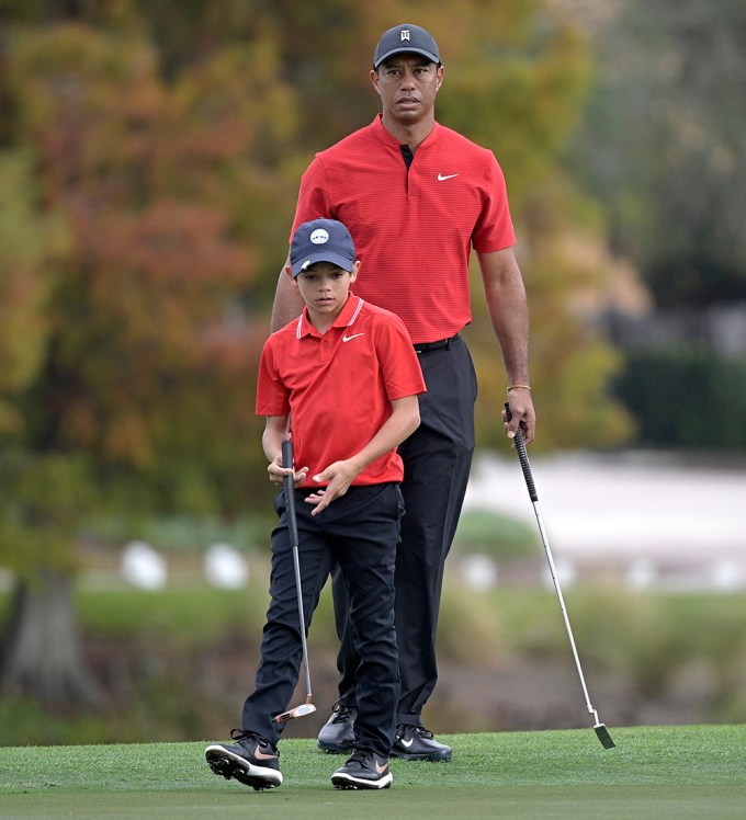 Tiger Woods & Elin Nordegren Children: Photos Through the Years