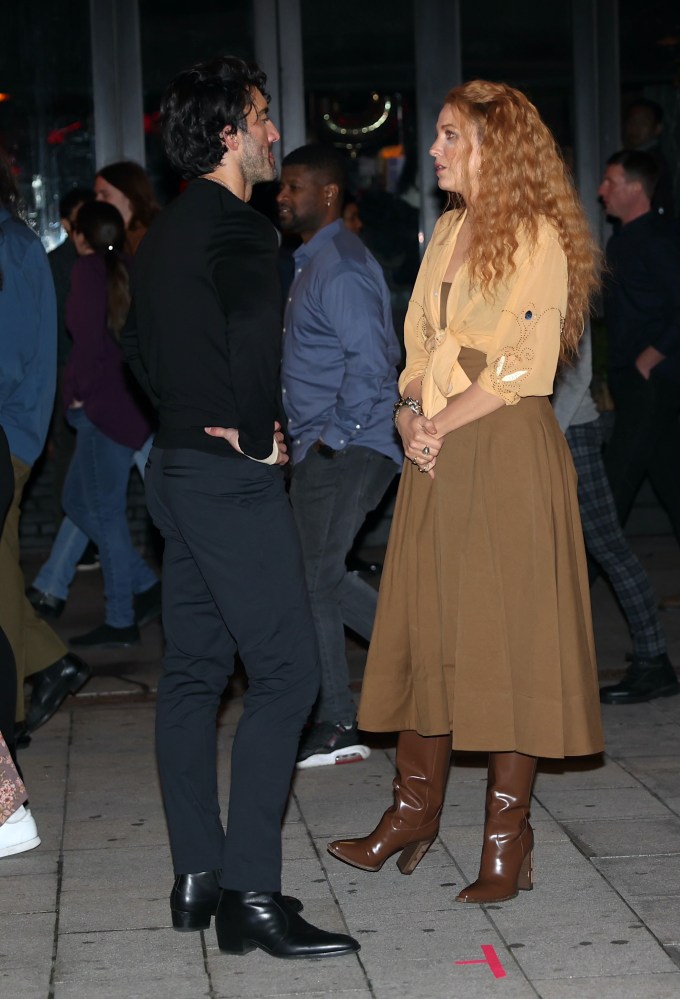 Blake Lively & Justin Baldoni on Set of ‘It Ends With Us’: Photos