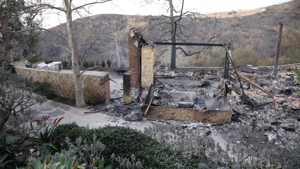 Celebrity Homes After California Fires: Photos of Burned Houses