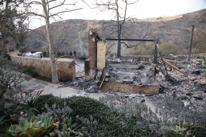 Celebrity Homes After California Fires: Photos of Burned Houses