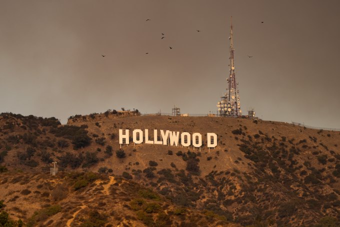 L.A. Fires & Landmarks: Getty Villa, Hollywood Sign, Mount Wilson