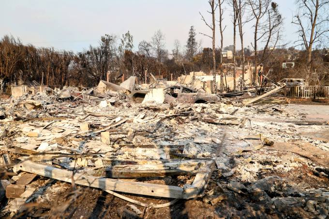 Celebrity Homes After California Fires: Photos of Burned Houses