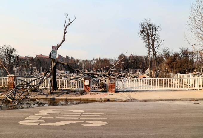 Celebrity Homes After California Fires: Photos of Burned Houses