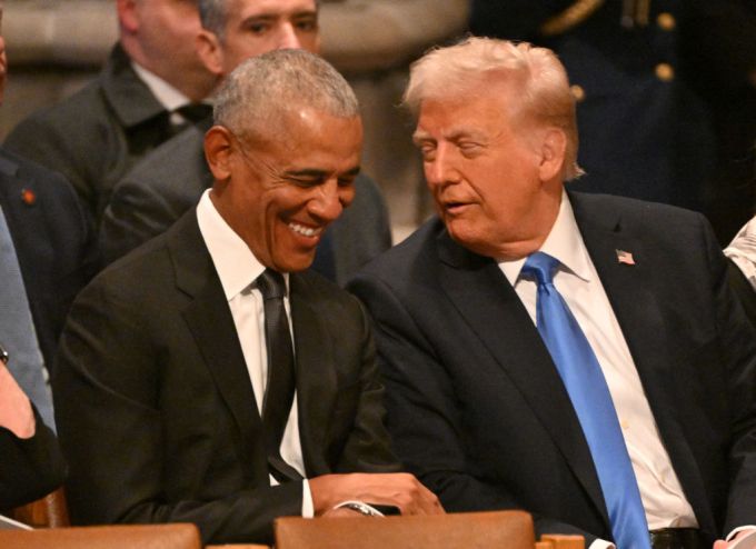 What Were Trump & Obama Talking About at Carter’s Funeral? Photos