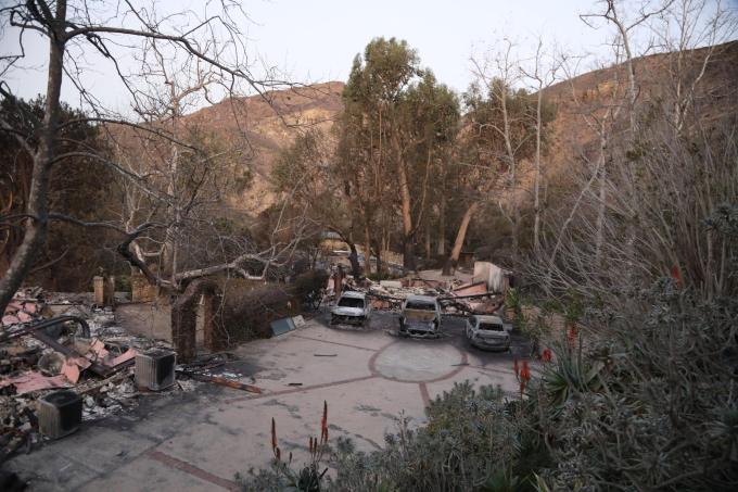 Celebrity Homes After California Fires: Photos of Burned Houses