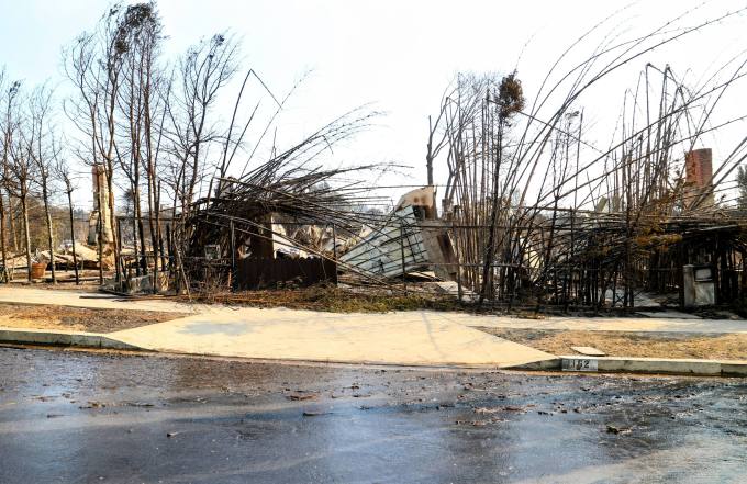 Celebrity Homes After California Fires: Photos of Burned Houses